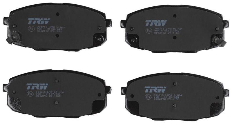 GDB2192  TRW - Гальмівні колодки до дисків