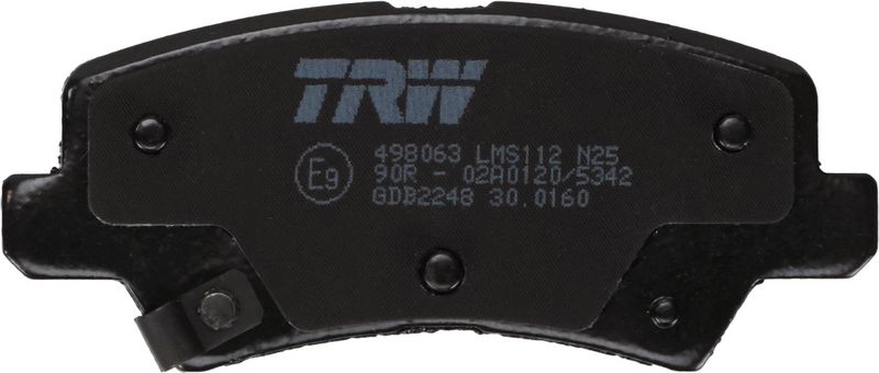 GDB2248  TRW - Гальмівні колодки до дисків