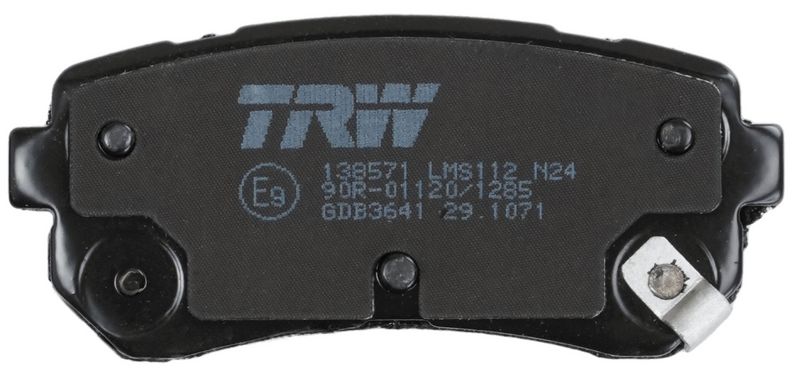 GDB3641  TRW - Гальмівні колодки до дисків