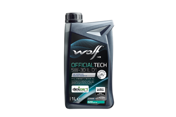 Олива моторна WOLF OFFICIALTECH 5W-30 IL D1  1л.