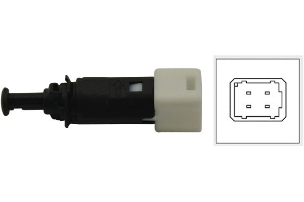KAVO PARTS EBL5502 Датчик педалі гальма Renault Trafic/Master/Kangoo 97- (4 конт.)