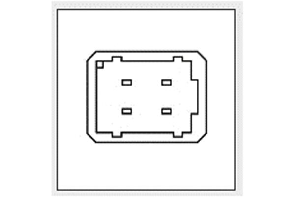 KAVO PARTS EBL5502 Датчик педалі гальма Renault Trafic/Master/Kangoo 97- (4 конт.)