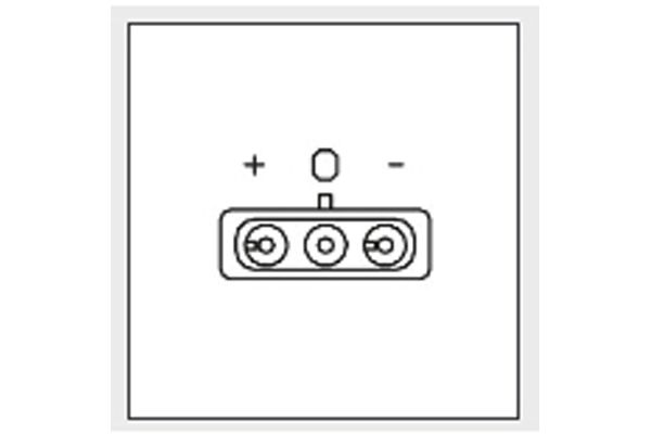 KAVO PARTS EMS1001 Датчик, тиск впускної труби