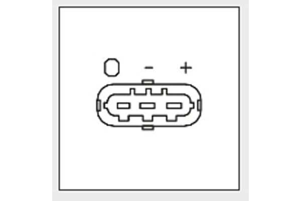 KAVO PARTS EMS1005 Датчик, тиск впускної труби