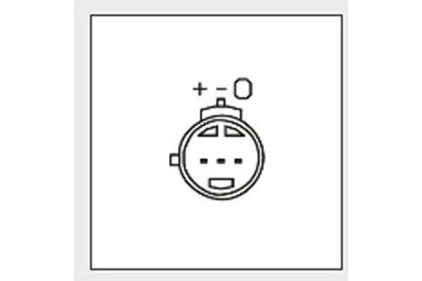 KAVO PARTS EMS2003 Датчик, тиск впускної труби