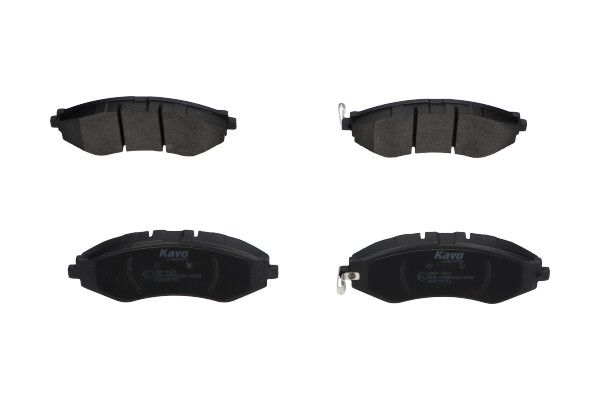 KAVO PARTS KBP1001 Комплект гальмівних накладок, дискове гальмо
