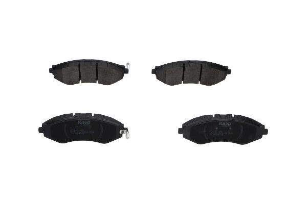 KAVO PARTS KBP1001 Комплект гальмівних накладок, дискове гальмо