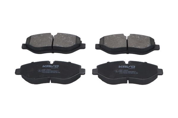 KAVO PARTS KBP10025 Комплект гальмівних накладок, дискове гальмо