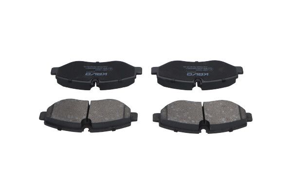 KAVO PARTS KBP10025 Комплект гальмівних накладок, дискове гальмо