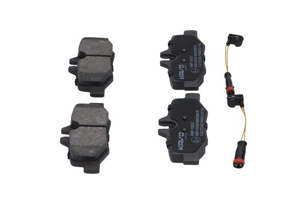 KAVO PARTS KBP10037 Колодки гальмівні (задні) MB Vito (W639) 03-
