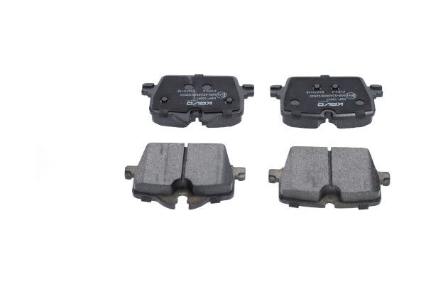 KAVO PARTS KBP10047 Комплект гальмівних накладок, дискове гальмо