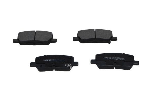 KAVO PARTS KBP10067 Комплект гальмівних накладок, дискове гальмо