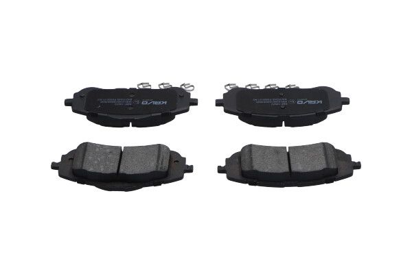 KAVO PARTS KBP10072 Комплект гальмівних накладок, дискове гальмо