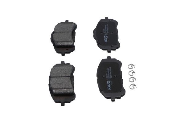 KAVO PARTS KBP10072 Комплект гальмівних накладок, дискове гальмо