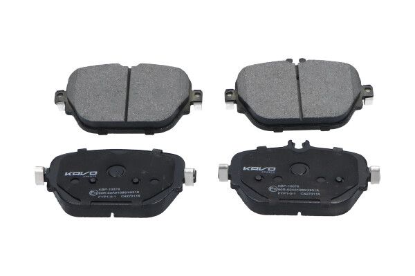 KAVO PARTS KBP10078 Комплект гальмівних накладок, дискове гальмо