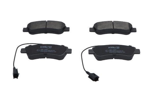 KAVO PARTS KBP10081 Комплект гальмівних накладок, дискове гальмо
