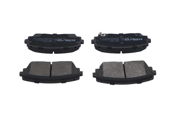 KAVO PARTS KBP10087 Комплект гальмівних накладок, дискове гальмо