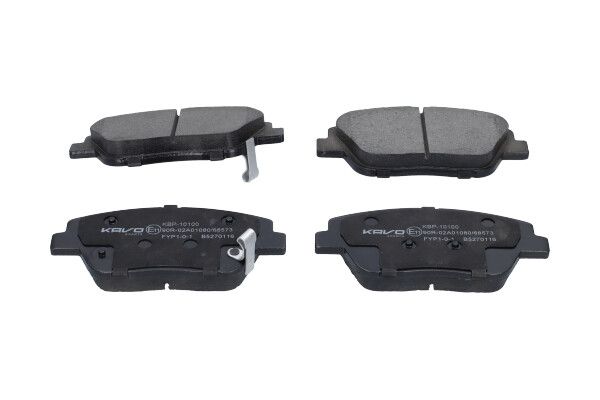 KAVO PARTS KBP10100 Комплект гальмівних накладок, дискове гальмо