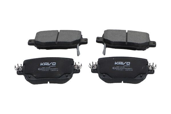 KAVO PARTS KBP10102 Комплект гальмівних накладок, дискове гальмо