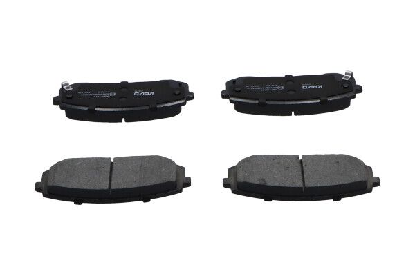KAVO PARTS KBP10127 Комплект гальмівних накладок, дискове гальмо