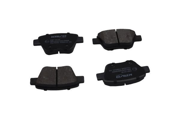 KAVO PARTS KBP10139 Комплект гальмівних накладок, дискове гальмо