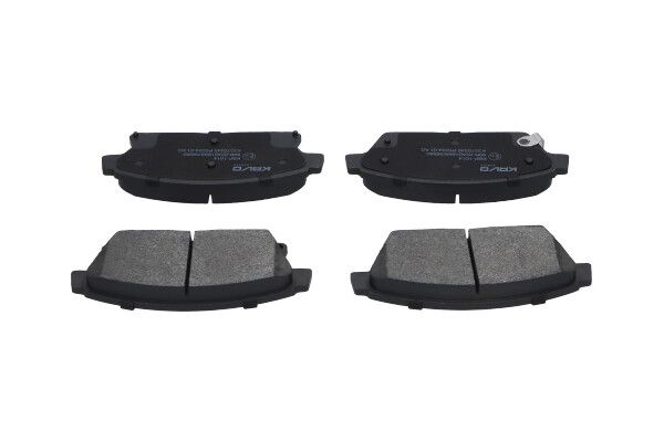 KAVO PARTS KBP1014 Комплект гальмівних накладок, дискове гальмо