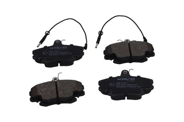 KAVO PARTS KBP10161 Комплект гальмівних накладок, дискове гальмо