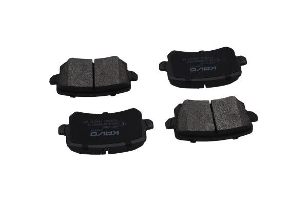 KAVO PARTS KBP10162 Комплект гальмівних накладок, дискове гальмо