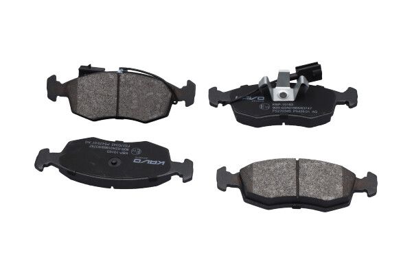 KAVO PARTS KBP10163 Комплект гальмівних накладок, дискове гальмо
