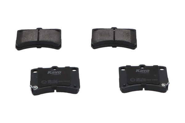 KAVO PARTS KBP1510 Комплект гальмівних накладок, дискове гальмо