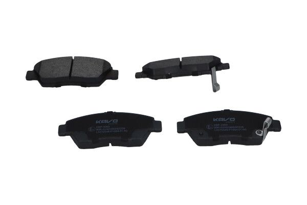 KAVO PARTS KBP2003 Колодки гальмівні (передні) Honda Civic V/VI/VII 91-05/CRX III 92-98 (136.6x52)