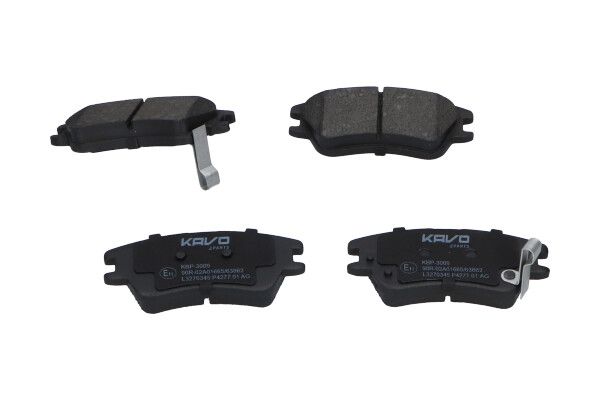 KAVO PARTS KBP3009 Комплект гальмівних накладок, дискове гальмо