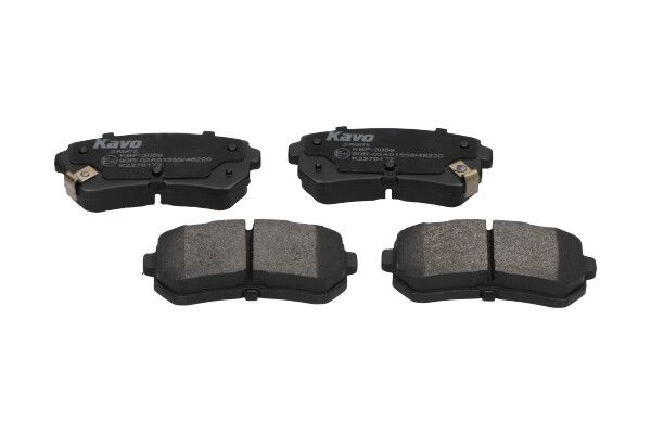 KAVO PARTS KBP3059 Комплект гальмівних накладок, дискове гальмо
