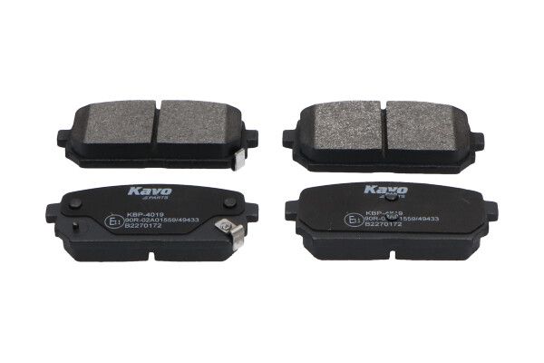 KAVO PARTS KBP4019 Колодки гальмівні (задні) Kia Carens III 06- (100.7x42)