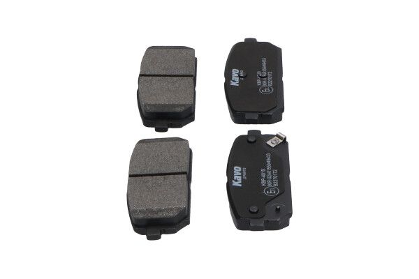 KAVO PARTS KBP4019 Колодки гальмівні (задні) Kia Carens III 06- (100.7x42)