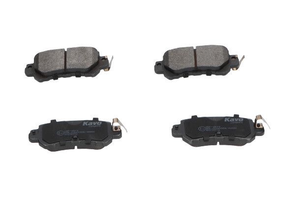 KAVO PARTS KBP4573 Комплект гальмівних накладок, дискове гальмо