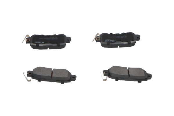 KAVO PARTS KBP4573 Комплект гальмівних накладок, дискове гальмо
