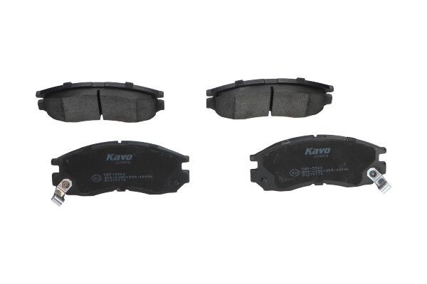 KAVO PARTS KBP5502 Колодки гальмівні (передні) Mitsubishi Colt/Galant/Lancer 86-03