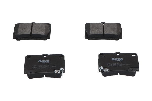 KAVO PARTS KBP5512 Колодки гальмівні (задні) Mitsubishi Pajero 98-