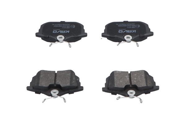 KAVO PARTS KBP5513 Комплект гальмівних накладок, дискове гальмо