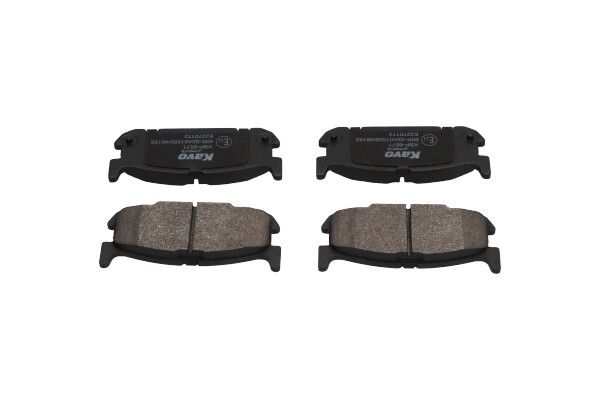 KAVO PARTS KBP6571 Комплект гальмівних накладок, дискове гальмо