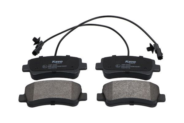 KAVO PARTS KBP6590 Комплект гальмівних накладок, дискове гальмо