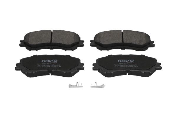 KAVO PARTS KBP6614 Комплект гальмівних накладок, дискове гальмо