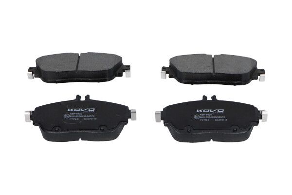 KAVO PARTS KBP6620 Комплект гальмівних накладок, дискове гальмо