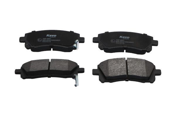 KAVO PARTS KBP8001 Колодки гальмівні (передні) Subaru Forester/Outback 97-03/Impreza 92-/Legacy 89-0