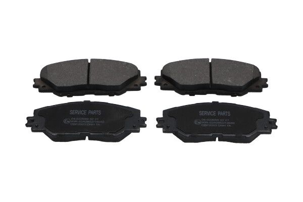KAVO PARTS KBP9026 Комплект гальмівних накладок, дискове гальмо