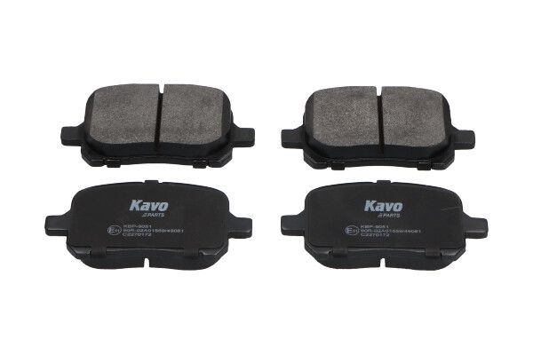 KAVO PARTS KBP9051 Комплект гальмівних накладок, дискове гальмо