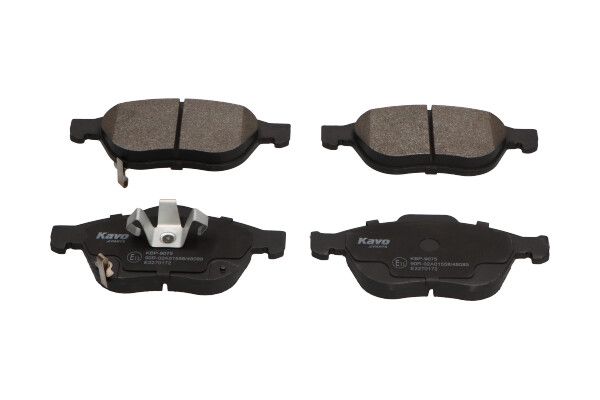 KAVO PARTS KBP9075 Комплект гальмівних накладок, дискове гальмо