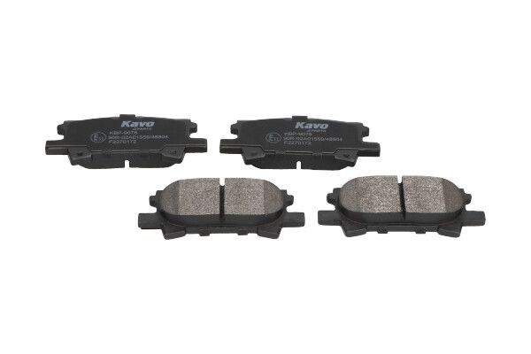 KAVO PARTS KBP9078 Комплект гальмівних накладок, дискове гальмо