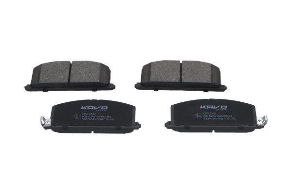 KAVO PARTS KBP9109 Комплект гальмівних накладок, дискове гальмо